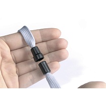 Шнурок для бейджа текстильный c безопасным замком Durable, 44 х 1 см